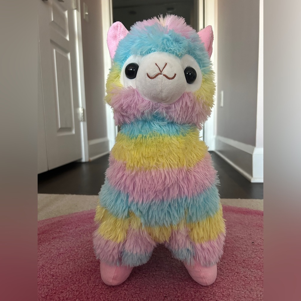 Alpacasso Plush Rainbow Alpaca